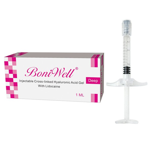 Hyaluronic Acid Dermal Filler Deep With Lidocaine 1ml